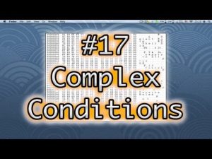 Read more about the article Programming Basics #17 Complex Conditions